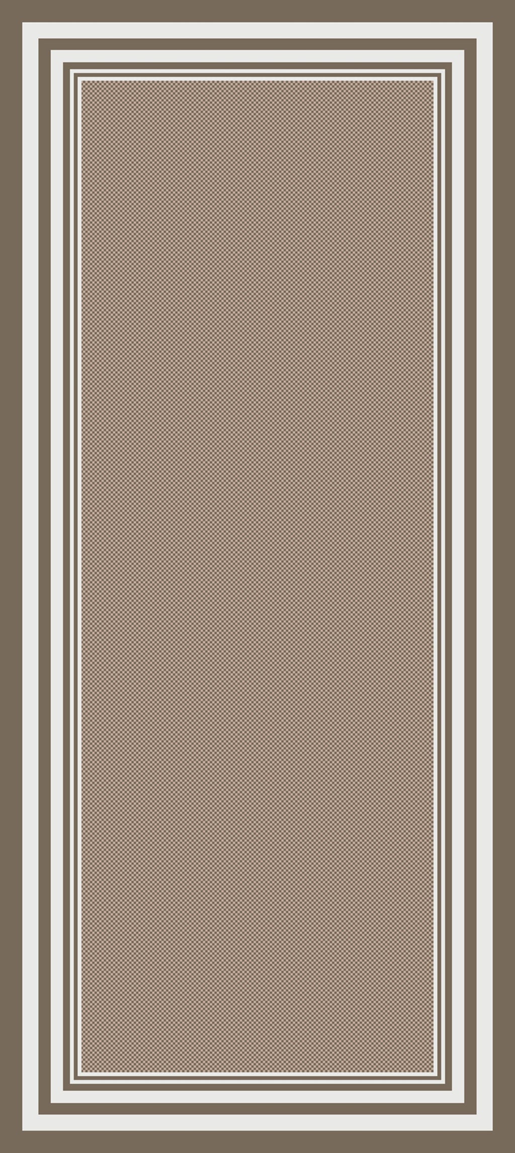 DM60 Ozzie Hall Runner Brown