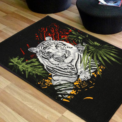 Animal Large Rug Tiger 140x190cm-Animal Rug-Rugs 4 Less