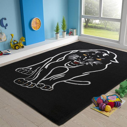 Animal Rug Panther 110x160cm-Animal Rug-Rugs 4 Less
