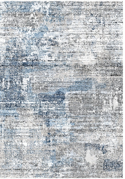 Echo 301 Grey Blue Washable Rug