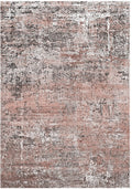 Echo 409 Grey Pink Washable Rug
