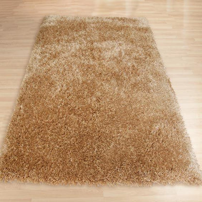 Pluto Biscuit Shag Rug 150x220cm-Shag Rug-Rugs 4 Less