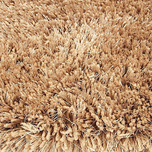 Pluto Biscuit Shag Rug 150x220cm-Shag Rug-Rugs 4 Less
