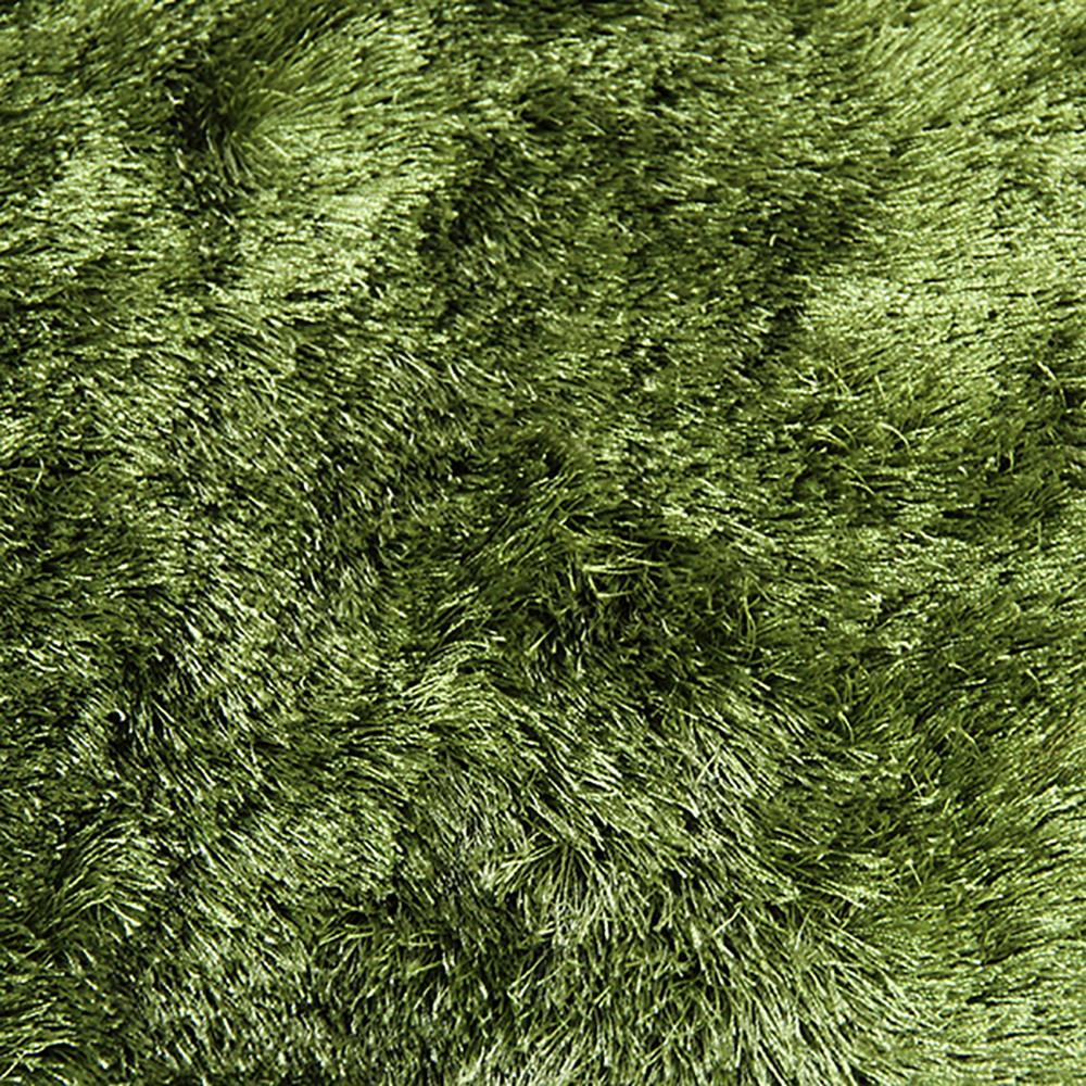 Satin Green Large Shag Mat 70x130cm-Large Shag Mat-Rugs 4 Less