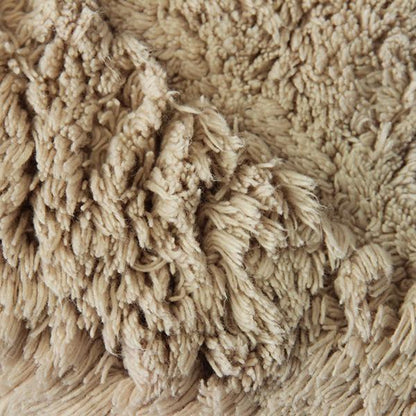 Luxury Border Cotton Bath Mat Mink-Bath Mat-Rugs 4 Less